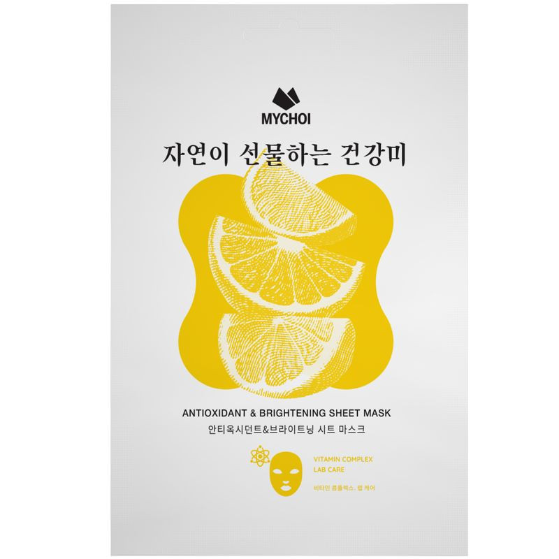 Изображение товара Маска для лица Mychoi антиоксидантная с витаминным комплексом 25мл