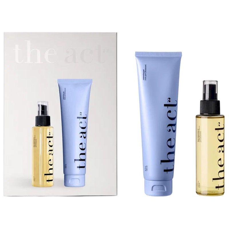 Изображение товара Набор для очищения лица The Act гидрофильное масло 110мл и гель 150мл