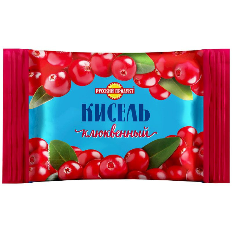 Изображение товара Кисель Русский Продукт клюквенный 190г - натуральный напиток