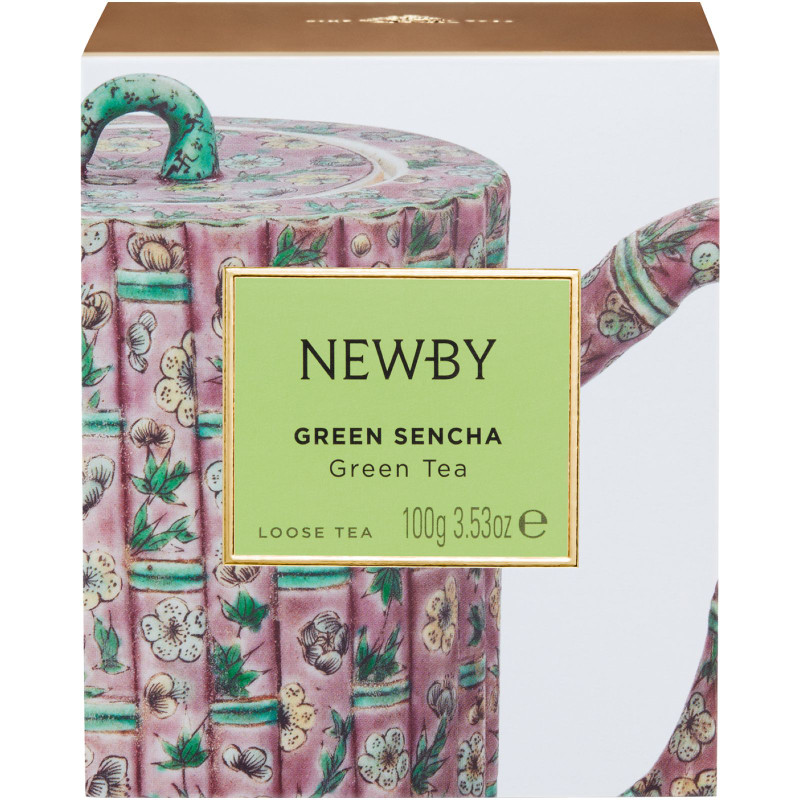 Изображение товара Чай Newby Green Sencha зелёный, 100г - Высококачественный фильтрованный чай