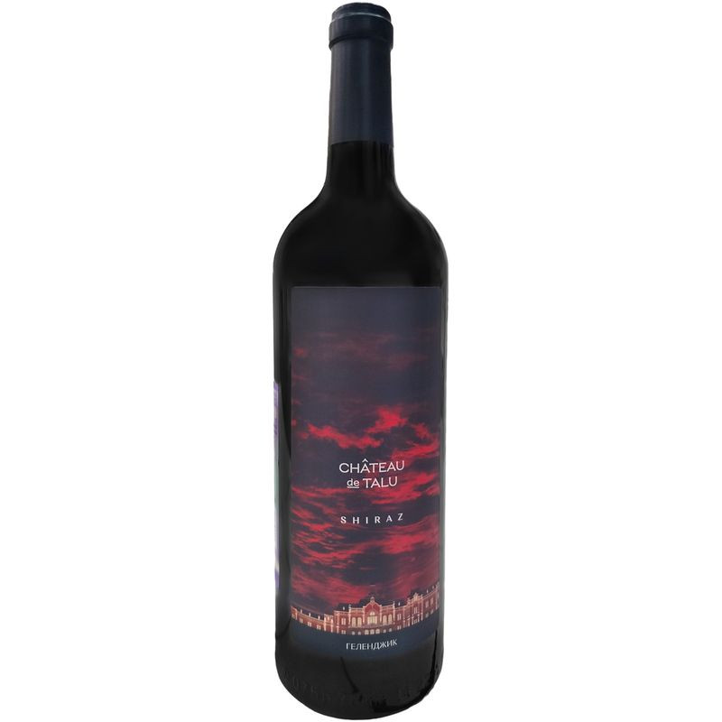 Изображение товара Вино Chateau de Talu Shiraz Красное Сухое 750мл Россия