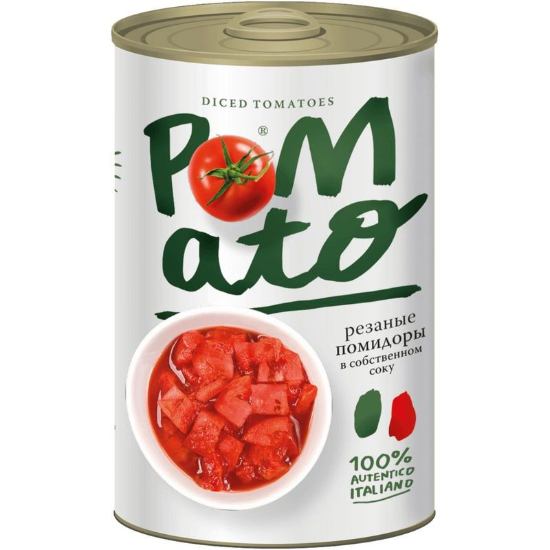 Помидоры Pomato резаные, 400г - купить с доставкой на дом в Перекрёстке