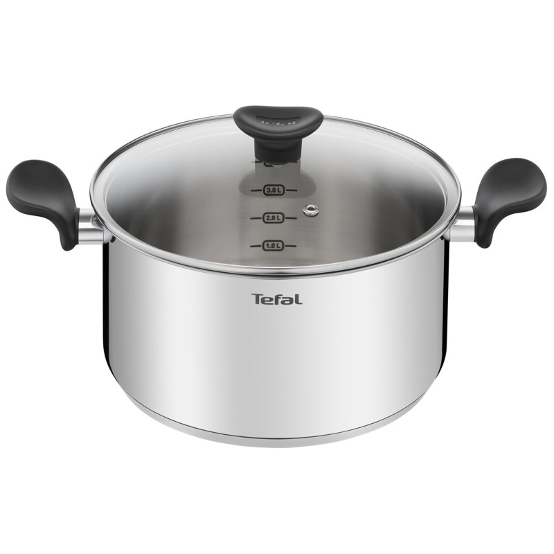 Изображение товара Кастрюля Tefal Primary с крышкой, 24 см для удобного приготовления
