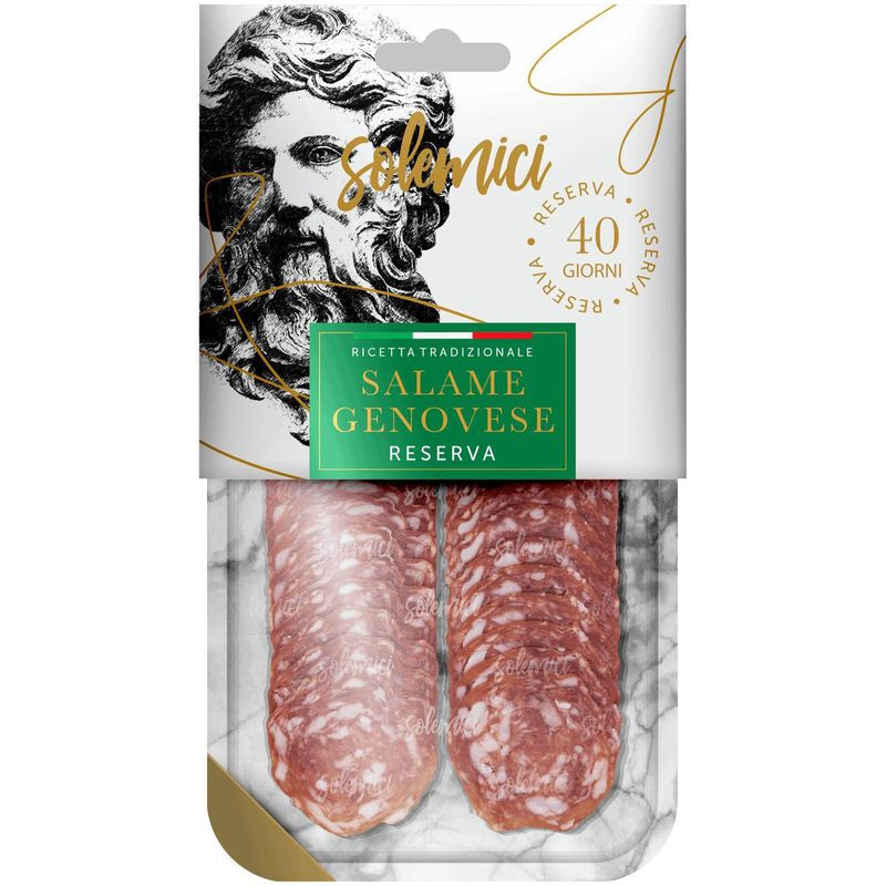 Изображение товара Салями сыровяленая Solemici Genovese 70г - натуральный деликатес из России