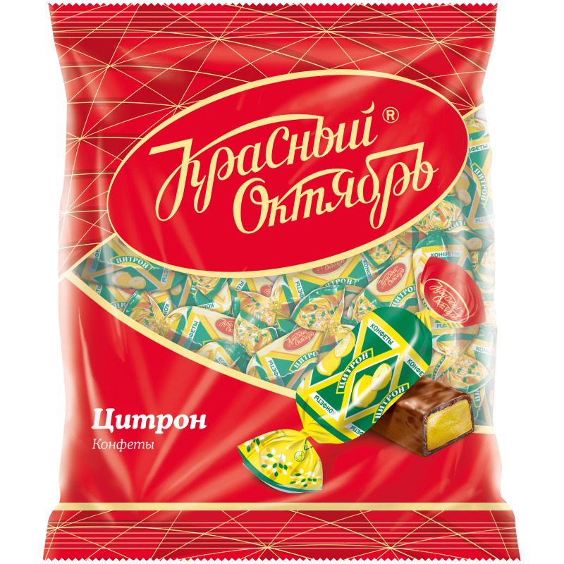Изображение товара Конфеты Красный Октябрь Цитрон, 250г