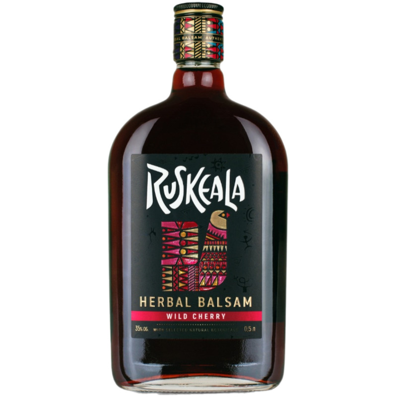Изображение товара Бальзам Ruskeala Дикая вишня 35%, 500мл