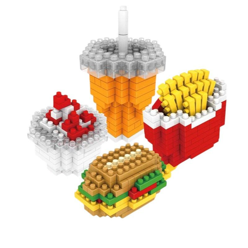 Изображение товара Игрушка Фастфуд для конструирования безопасный и развивающий набор для детей