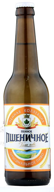 Пиво Пенная Коллекция Пенное Пшеничное светлое нефильтрованное 5%, 450мл Пиво Пенная Коллекция Пенное Пшеничное светлое нефильтрованное 5%, 450мл