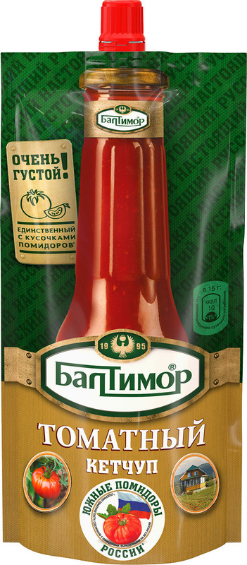 Изображение товара Кетчуп Балтимор Томатный, 260г
