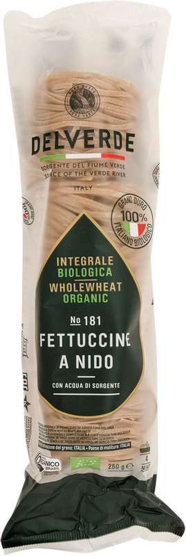 Изображение товара Макароны Delverde Fettuccine A Nido Biologica №181, 250г