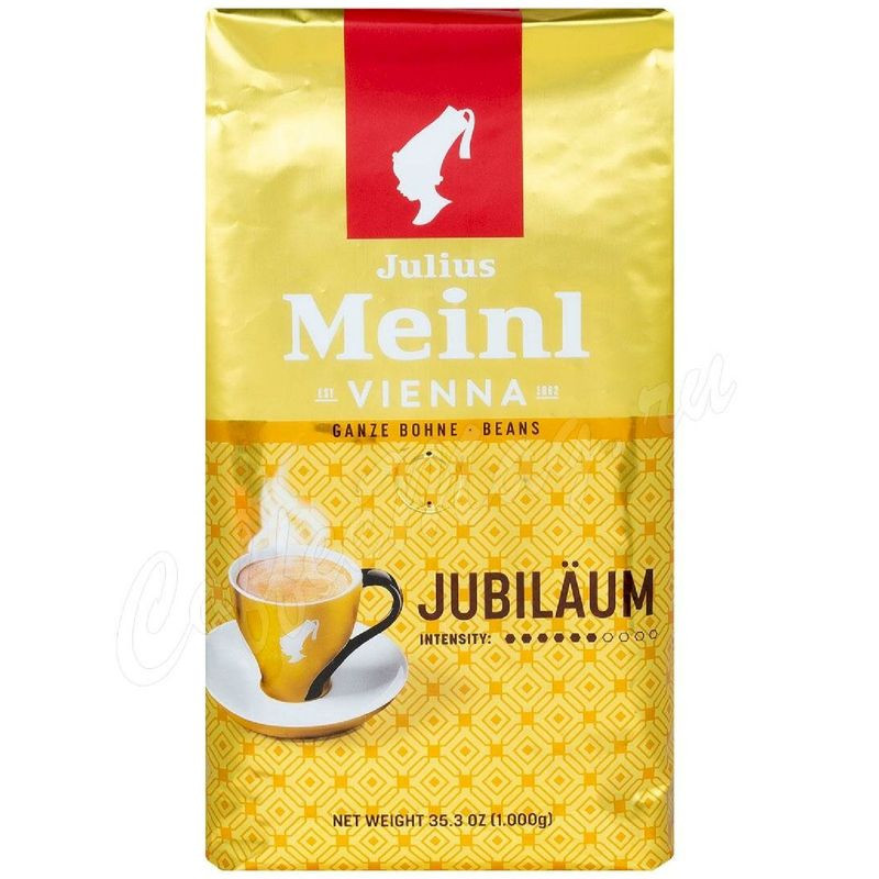 Изображение товара Кофе Julius Meinl юбилейный в зёрнах 1 кг натуральная обжарка австрийский сорт