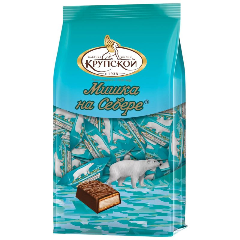Изображение товара Конфеты Мишка на севере, 200 гр, КФ Крупской