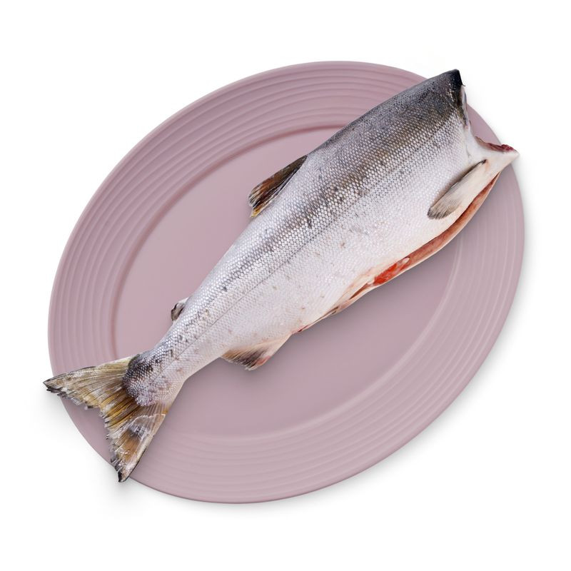 Изображение товара Нерка Люди Любят тихоокеанская потрошенная обезглавленная 450 дней хранения