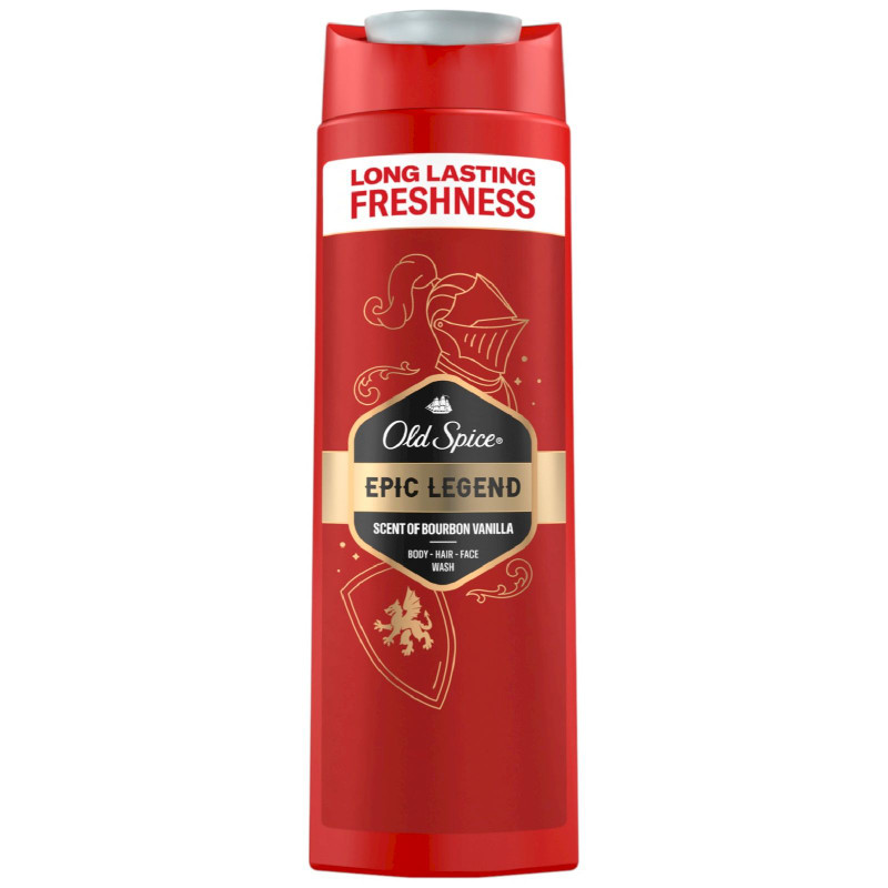 Изображение товара Гель-шампунь для душа Old Spice Epic Legend, 400мл