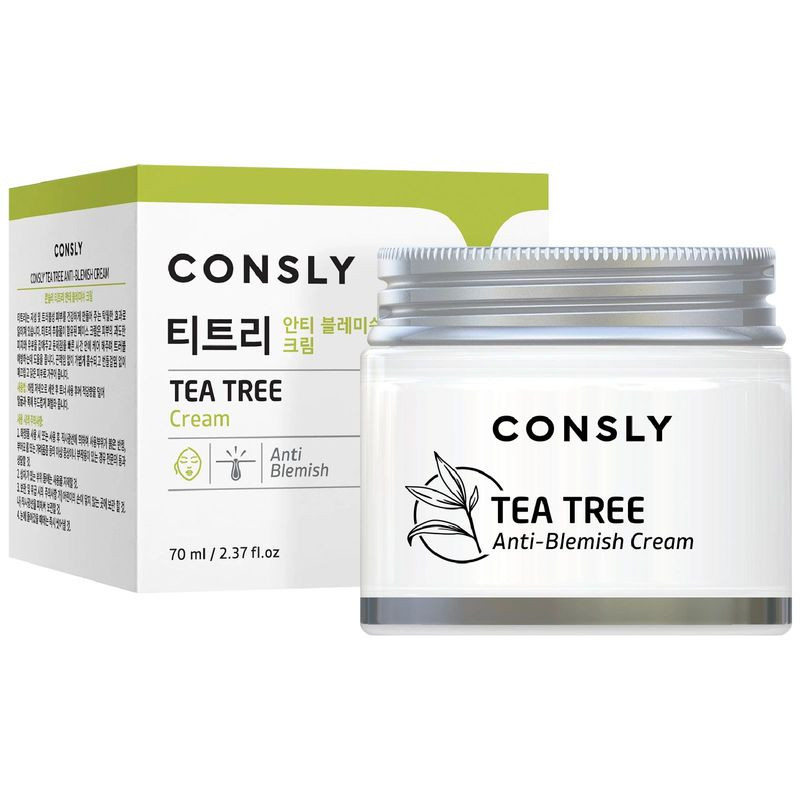 Изображение товара Крем для лица Consly с экстрактом чайного дерева 70 мл для проблемной кожи