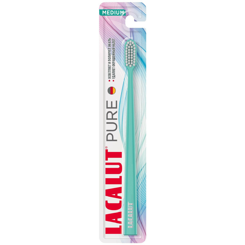 Изображение товара Зубная щётка Lacalut Pure средней жёсткости