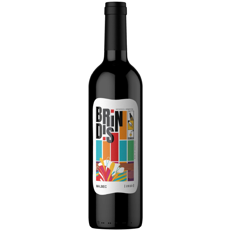 Изображение товара Вино Brindis Malbec красное сухое 13%, 750 мл Аргентина