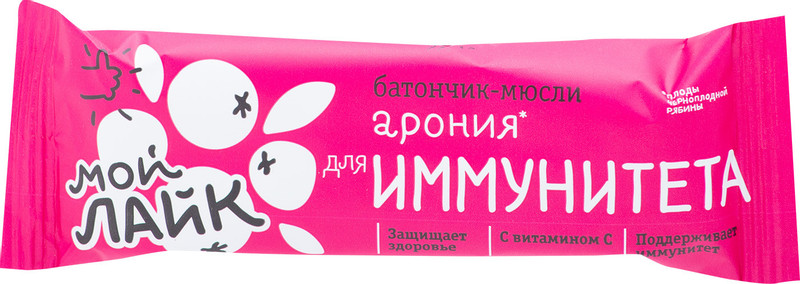 Изображение товара Батончик Мой Лайк арония для иммунитета, 25г