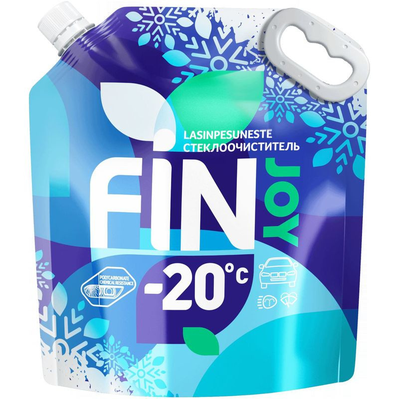 Изображение товара Автоочиститель стекол Fin Joy -20 3.5л для автомобиля очистки стекол