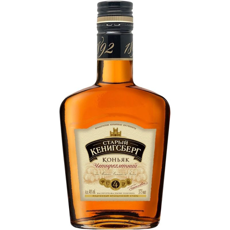 Изображение товара Коньяк Старый Кёнигсберг 4-летний 40% 375мл Россия