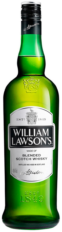 Изображение товара Виски William Lawsons купажированный 40% 1л