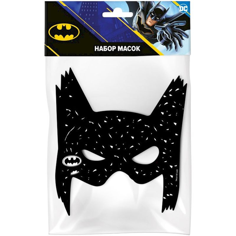 Изображение товара Набор масок ND Play для праздников и карнавалов 6 штук