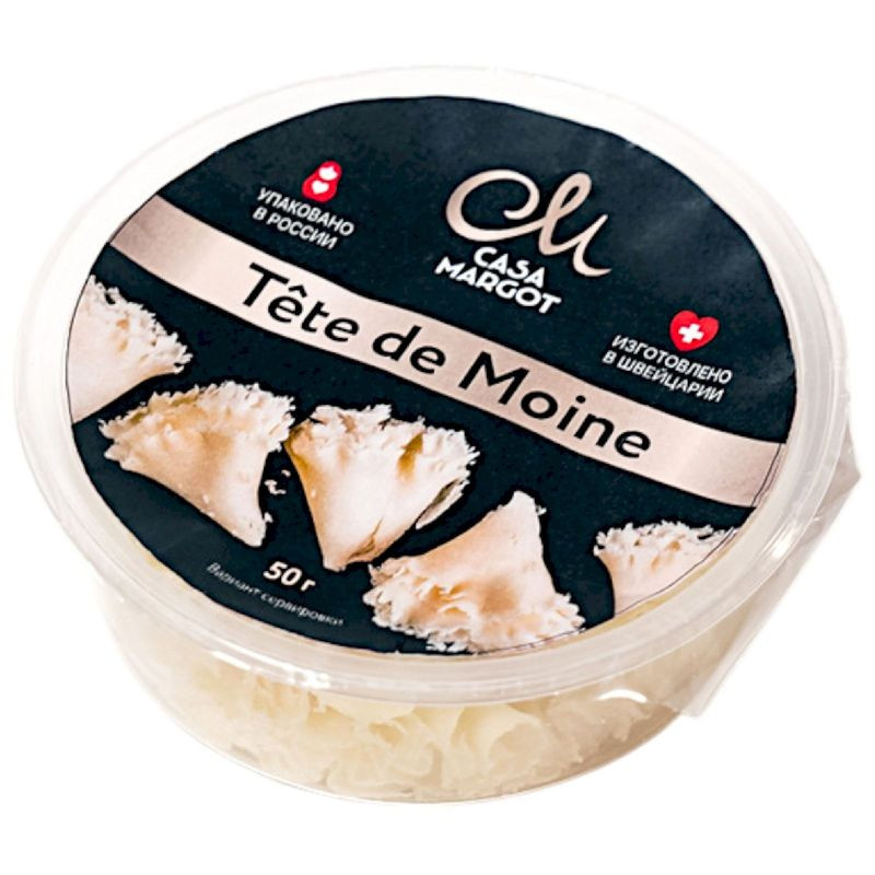 Изображение товара Сыр Casa Margot Тет Де Муан 51% 50г российский твердый сыр