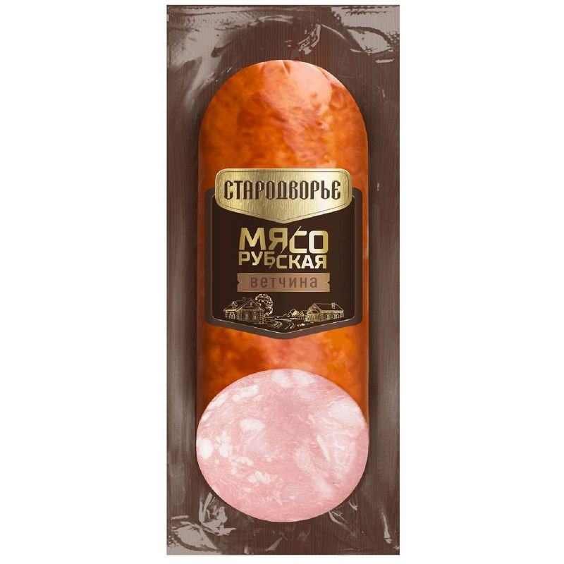 Изображение товара Ветчина Стародворье Мясорубская с окороком варёная 330 г