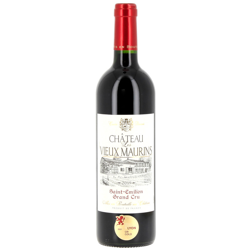 Изображение товара Вино Château Vieux Maurins Grand Cru красное сухое 13.5%, 750мл