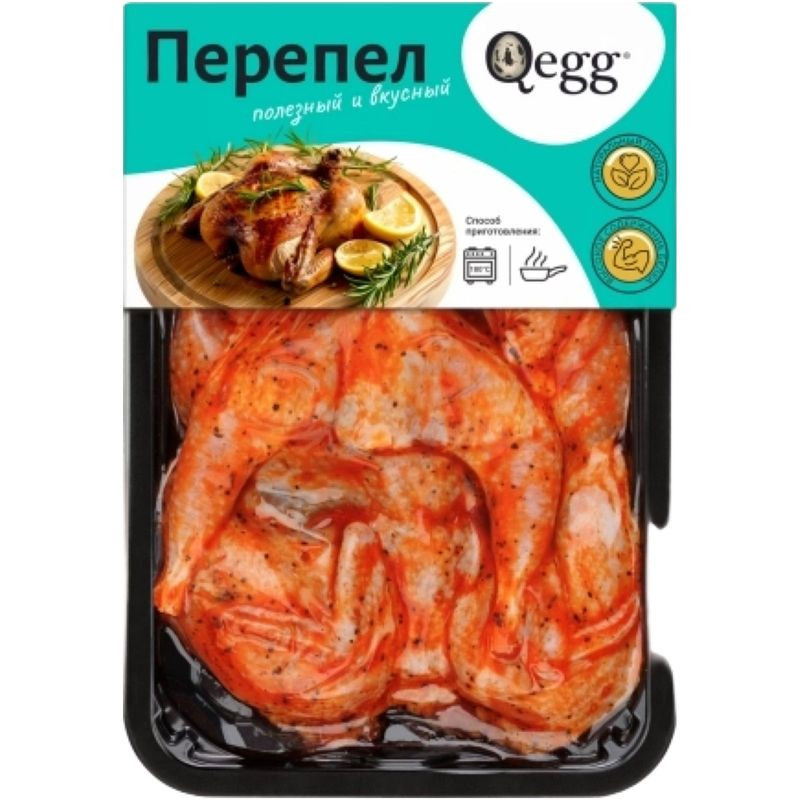 Изображение товара Тушка-табака Qegg в маринаде пикантная охлажденная