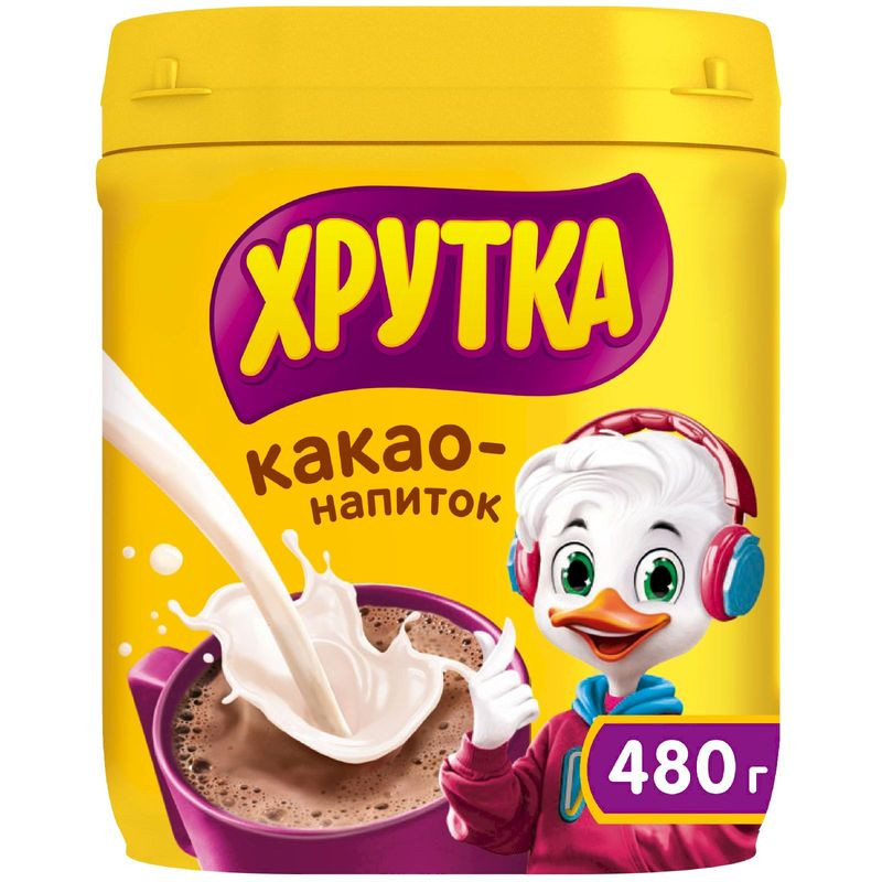 Изображение товара Какао Хрутка быстрорастворимый 480 г от Nestle