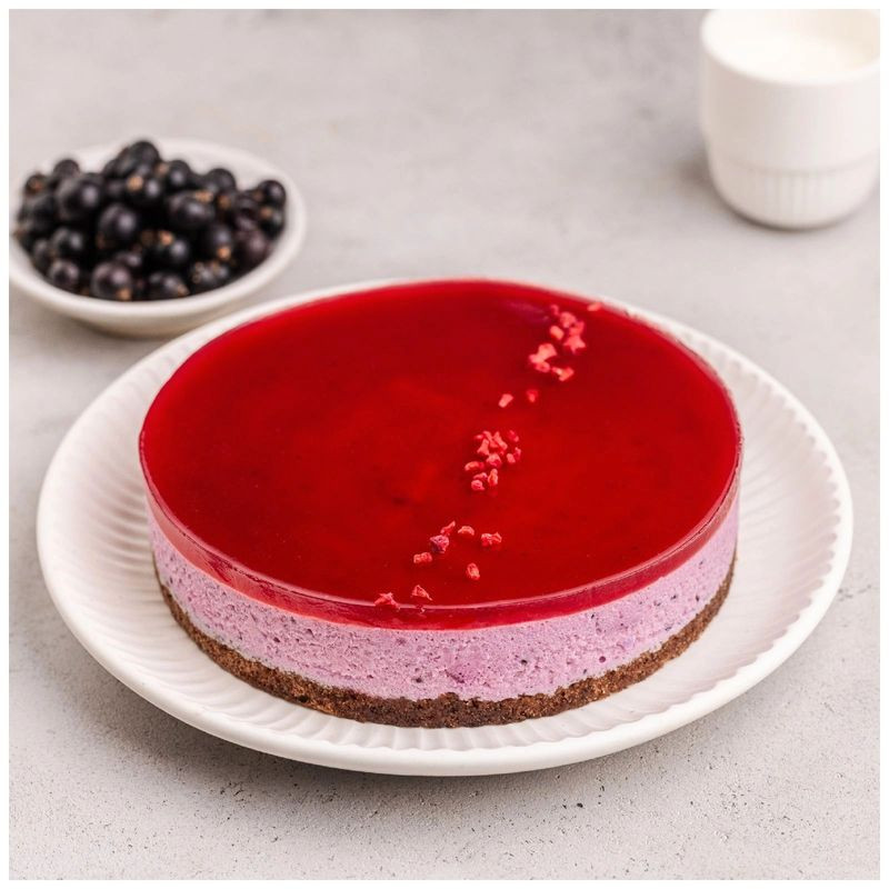 Изображение товара Торт Fabelli Чёрносмородиновый, 500г - Вкусное угощение