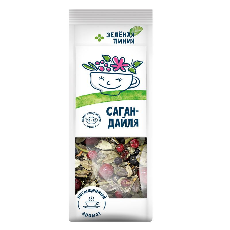 Изображение товара Напиток чайный Саган-Дайля Зелёная Линия 80г