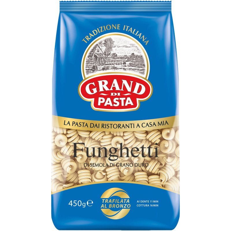 Изображение товара Макароны Grand Di Pasta Funghetti, 450г