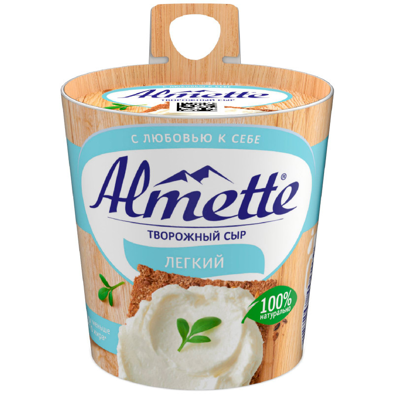 Изображение товара Сыр творожный Almette Лёгкий 53%, 150г