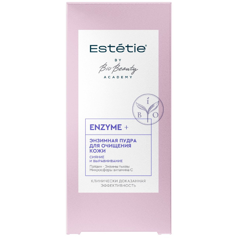 Изображение товара Энзимная пудра Estitie Enzyme+ Сияние и выравнивание для очищения кожи, 50г