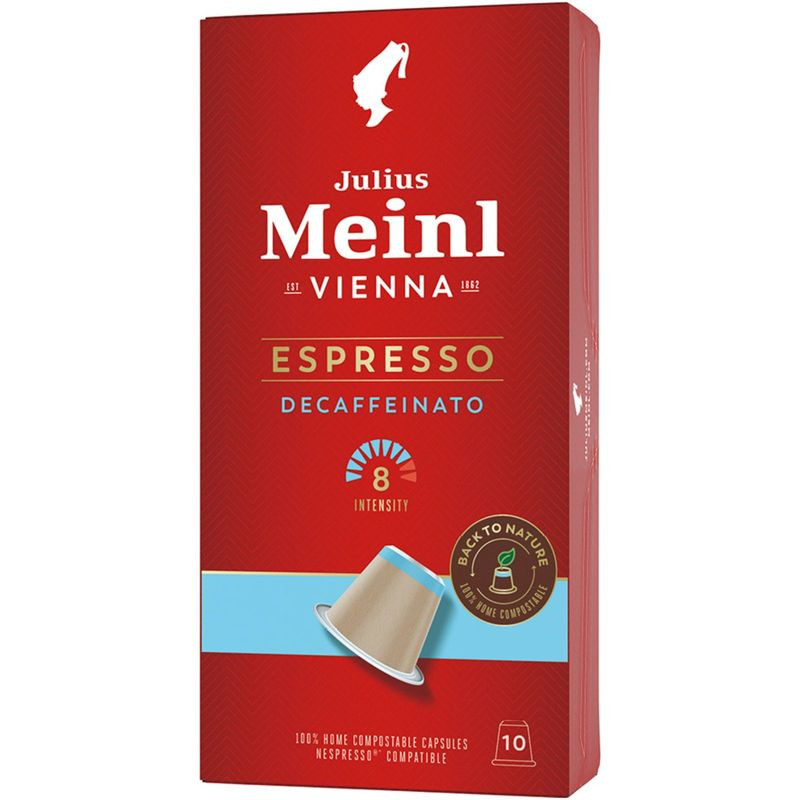 Изображение товара Кофе в капсулах Julius Meinl Espresso Decaf без кофеина 10х5.6г