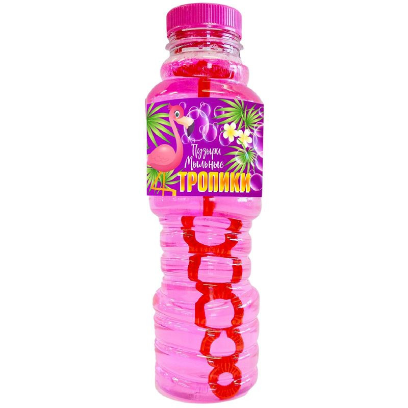 Изображение товара Мыльные пузыри для детей 500 мл, безопасные и яркие игры