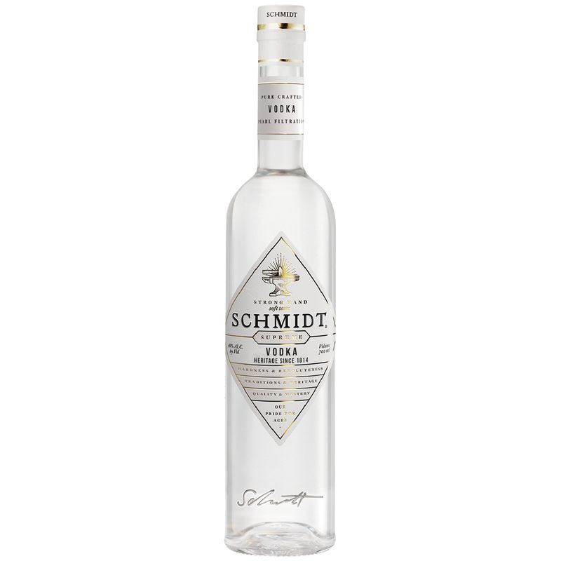 Изображение товара Водка Schmidt Supreme 40% 700мл Belarusian quality vodka