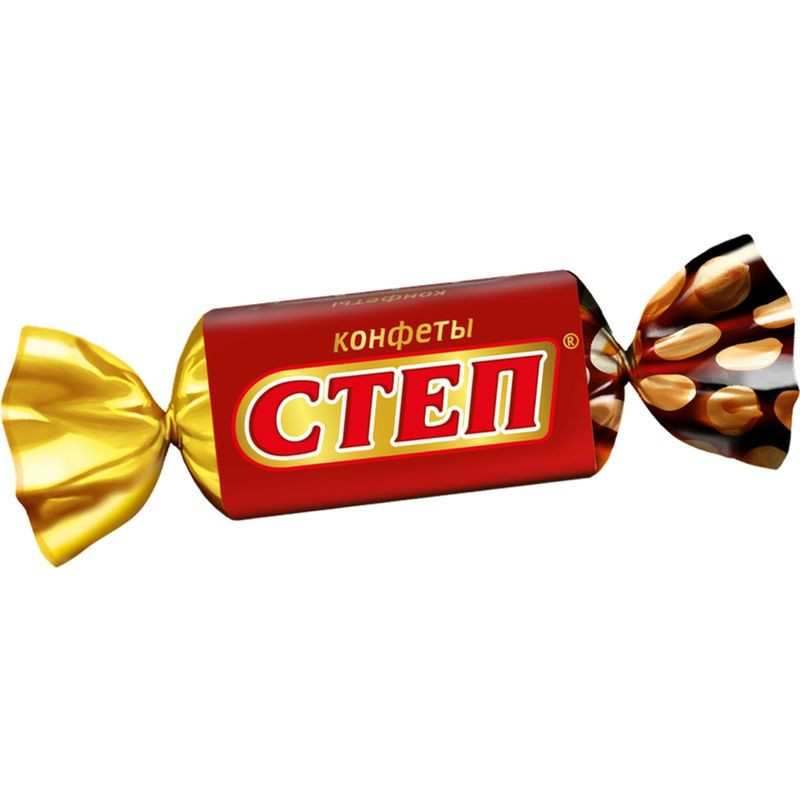 Изображение товара Конфеты Степ Золотой Степ глазированные с орехами 549.9 рублей Россия