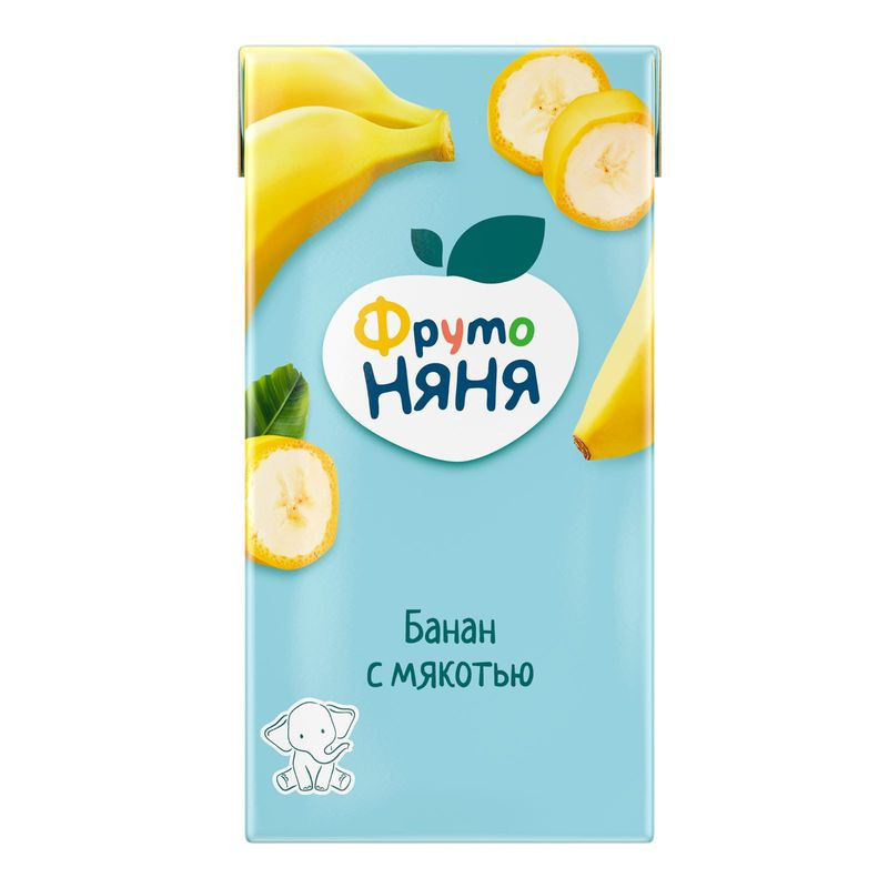 Изображение товара Нектар ФрутоНяня банановый с мякотью 500мл для детей от 3 лет