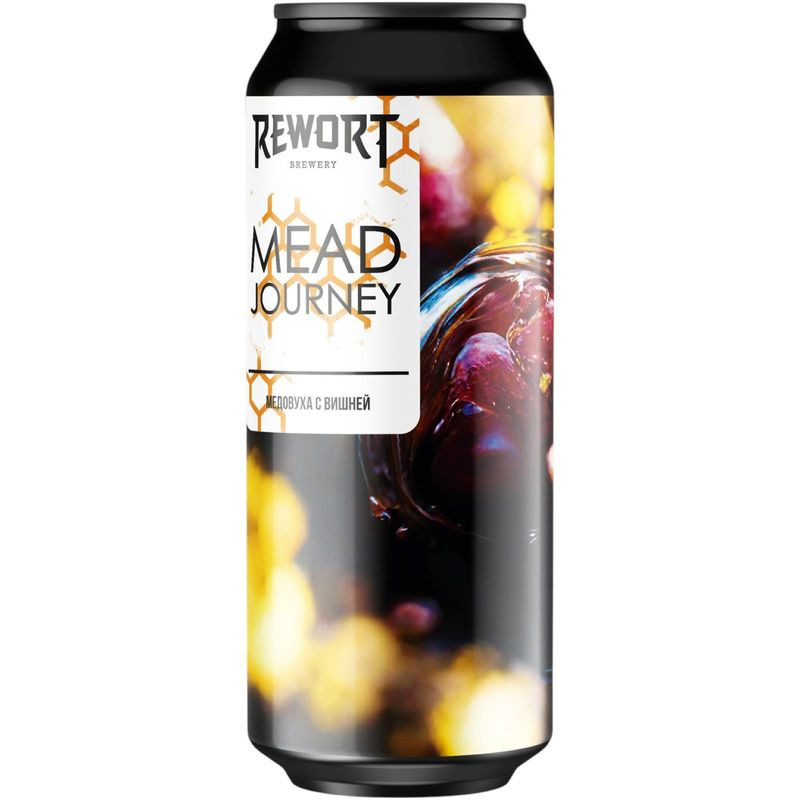 Изображение товара Медовуха Rewort Mead Journey 5.2% 450 мл натуральный напиток для праздников