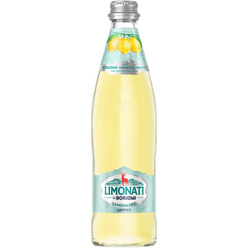 Изображение товара Газированный напиток Borjomi Limonati цитрус 500 мл