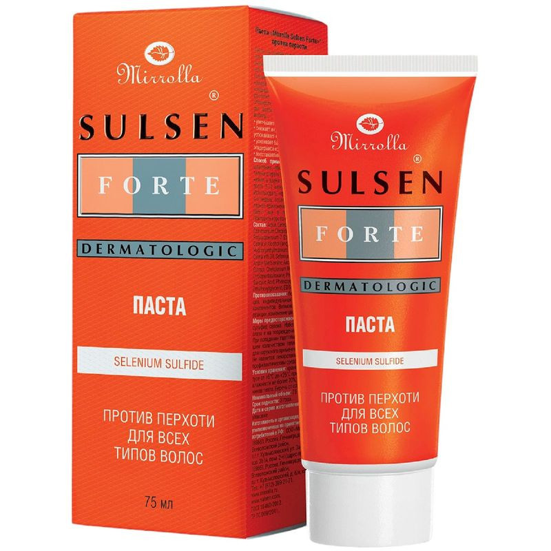 Изображение товара Паста Сульсен Форте против перхоти 75г