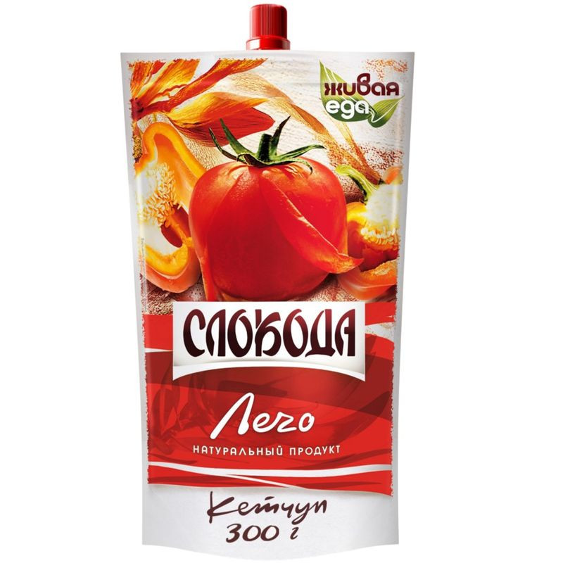 Изображение товара Кетчуп Слобода лечо 300 г натуральный соус для блюд