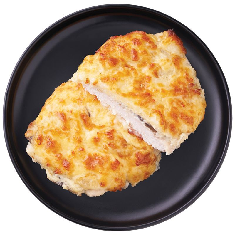 Изображение товара Мясо по-французски с курицей и шампиньонами 190г Перекрёсток Select