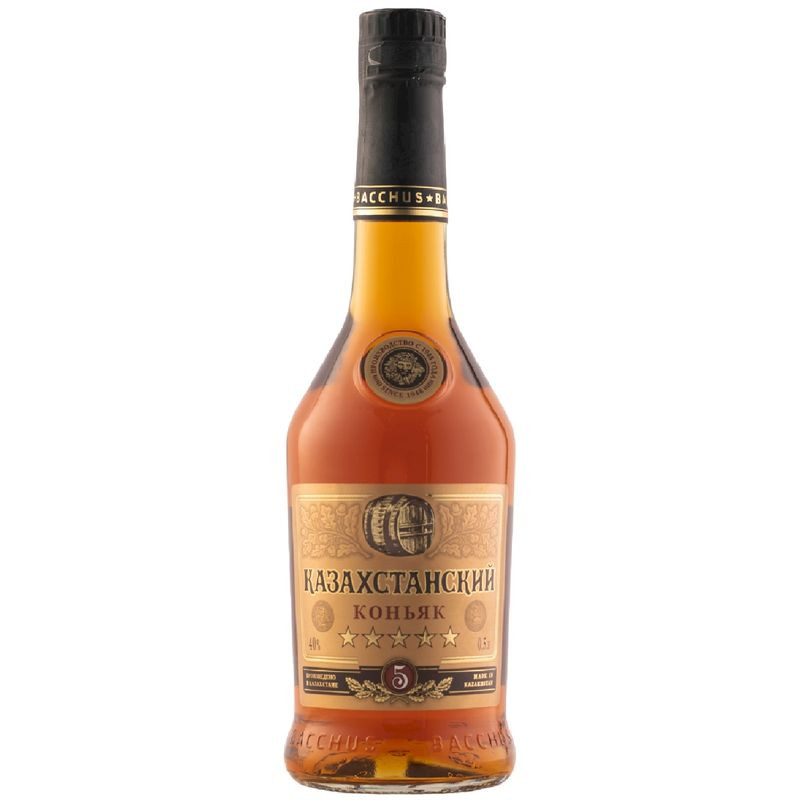 Изображение товара Коньяк Казахстанский пятилетний 40% 500мл - Ванильный вкус