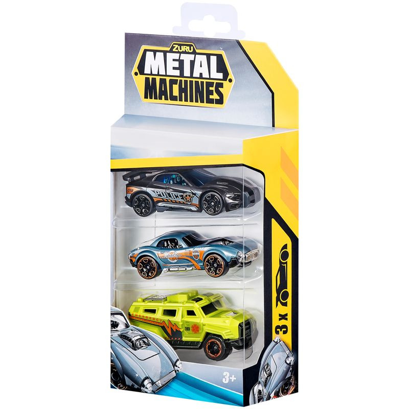 Изображение товара Игрушка Zuru Metal Machines Набор Машинок 6715 прочные металлические модели