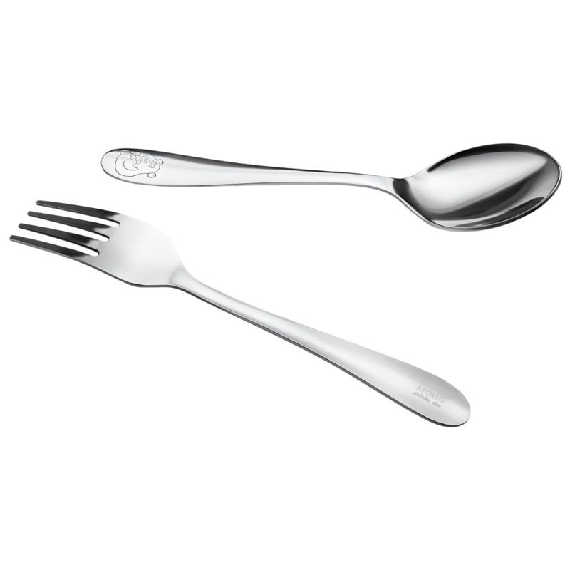 Изображение товара Детский набор приборов Apollo Honey Bunny из нержавеющей стали 2 предмета