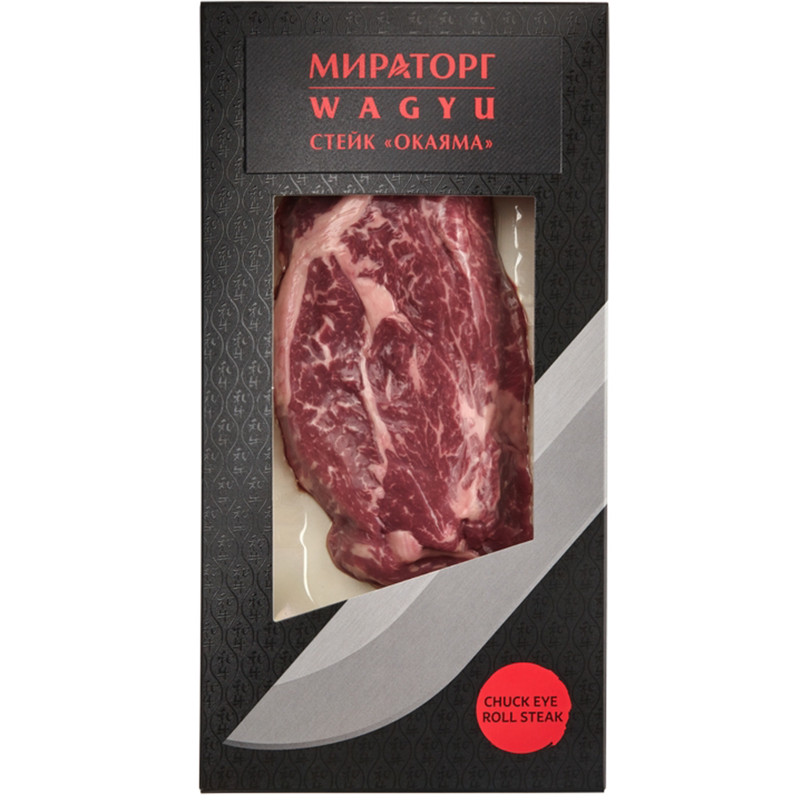 Изображение товара Стейк из говядины Мираторг Окаяма категория А, 240г